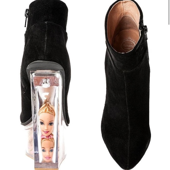 Jeffrey Campbell Icy Barbie Boots 8 Doll Head NEW - Picture 4 of 16